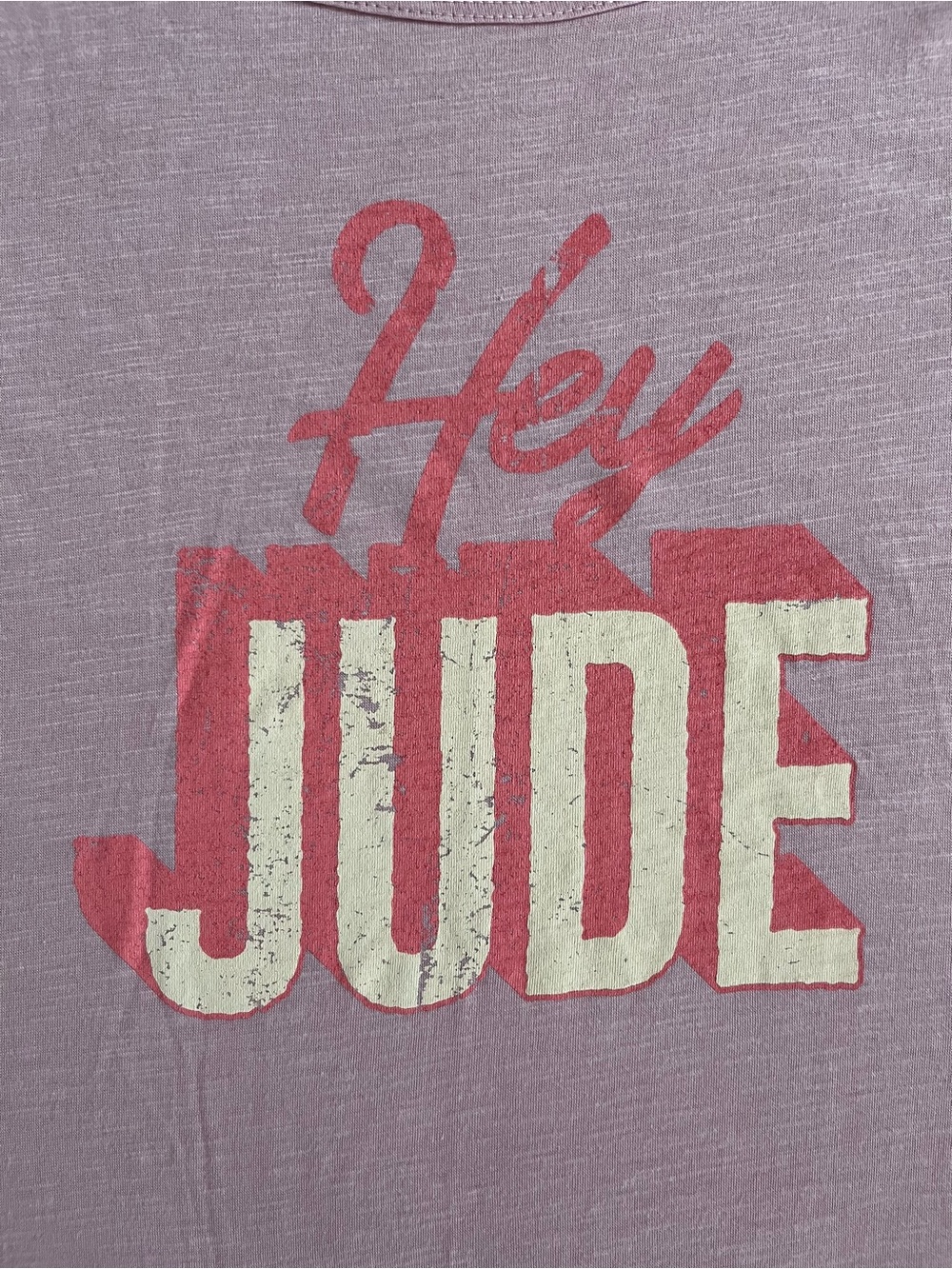 Women’s Pink Short sleeve relaxed fit Tee /Beatles “HEY JUDE” Size SMALL NWOT - Picture 6 of 11